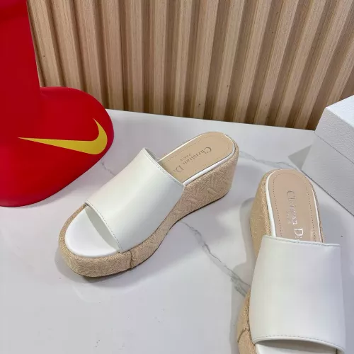 Replica Christian Dior Slippers For Women #1320149 $96.00 USD for Wholesale