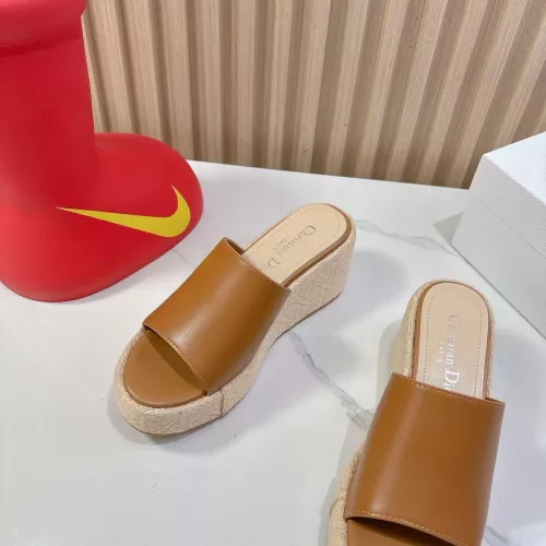 Replica Christian Dior Slippers For Women #1320150 $96.00 USD for Wholesale