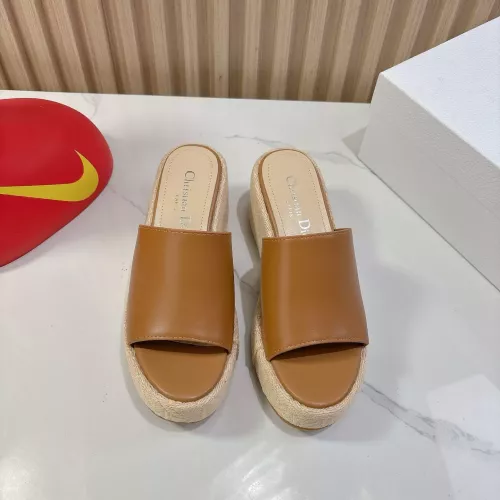 Replica Christian Dior Slippers For Women #1320150 $96.00 USD for Wholesale