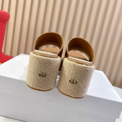 Replica Christian Dior Slippers For Women #1320150 $96.00 USD for Wholesale