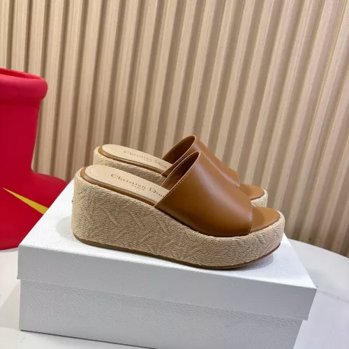 Replica Christian Dior Slippers For Women #1320150 $96.00 USD for Wholesale