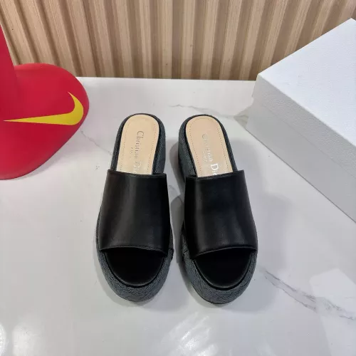 Replica Christian Dior Slippers For Women #1320151 $96.00 USD for Wholesale