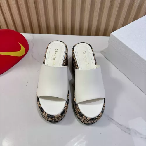 Replica Christian Dior Slippers For Women #1320153 $98.00 USD for Wholesale
