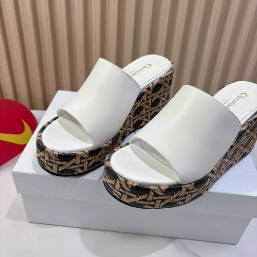 Replica Christian Dior Slippers For Women #1320153 $98.00 USD for Wholesale