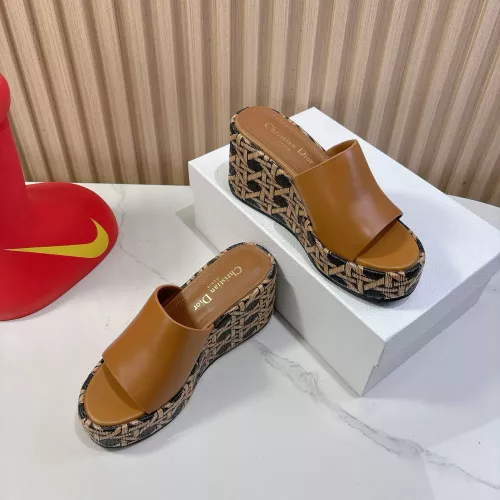 Replica Christian Dior Slippers For Women #1320154 $98.00 USD for Wholesale