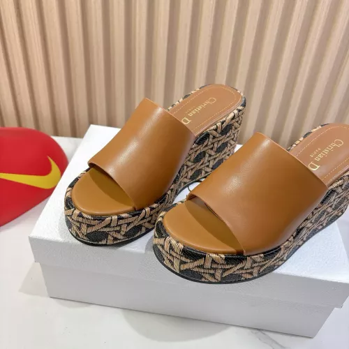 Replica Christian Dior Slippers For Women #1320154 $98.00 USD for Wholesale