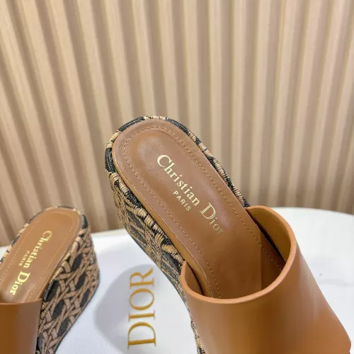 Replica Christian Dior Slippers For Women #1320154 $98.00 USD for Wholesale