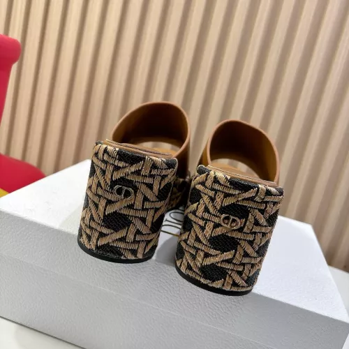 Replica Christian Dior Slippers For Women #1320154 $98.00 USD for Wholesale