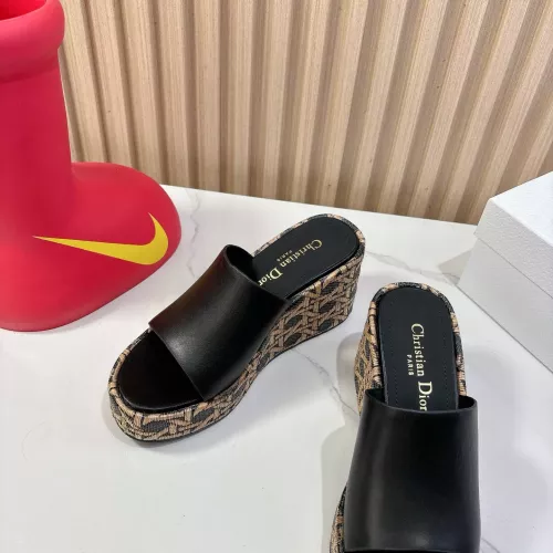 Replica Christian Dior Slippers For Women #1320155 $98.00 USD for Wholesale
