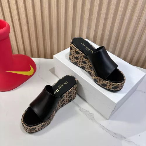 Replica Christian Dior Slippers For Women #1320155 $98.00 USD for Wholesale