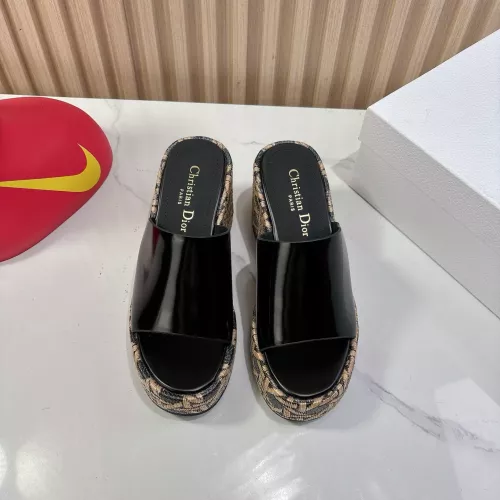 Replica Christian Dior Slippers For Women #1320156 $98.00 USD for Wholesale