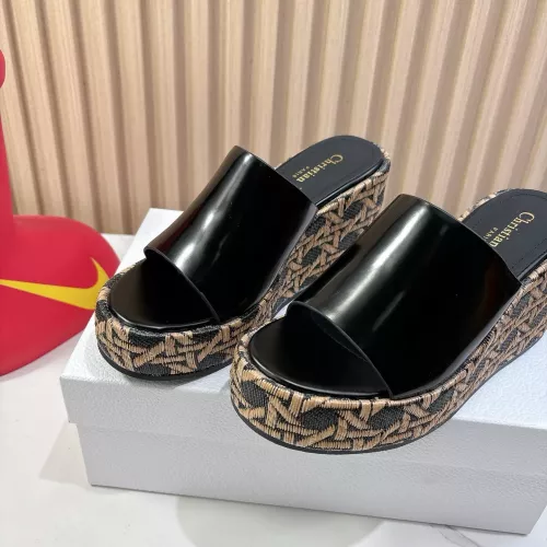 Replica Christian Dior Slippers For Women #1320156 $98.00 USD for Wholesale