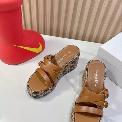 Replica Christian Dior Slippers For Women #1320158 $98.00 USD for Wholesale