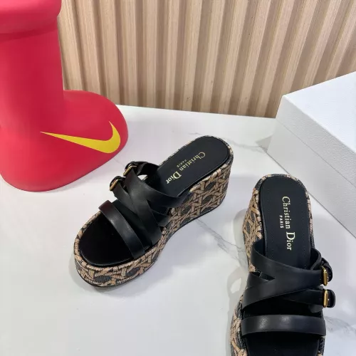 Replica Christian Dior Slippers For Women #1320159 $98.00 USD for Wholesale