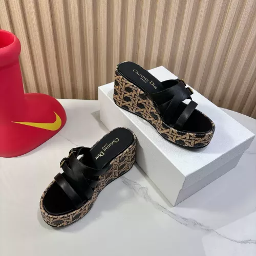 Replica Christian Dior Slippers For Women #1320159 $98.00 USD for Wholesale