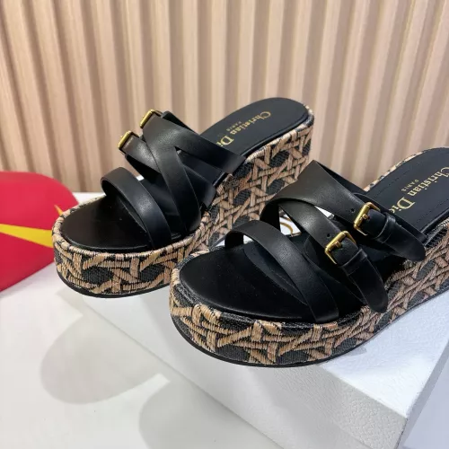 Replica Christian Dior Slippers For Women #1320159 $98.00 USD for Wholesale