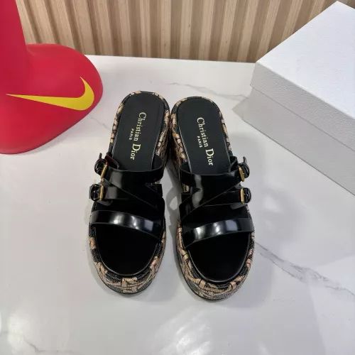 Replica Christian Dior Slippers For Women #1320160 $98.00 USD for Wholesale