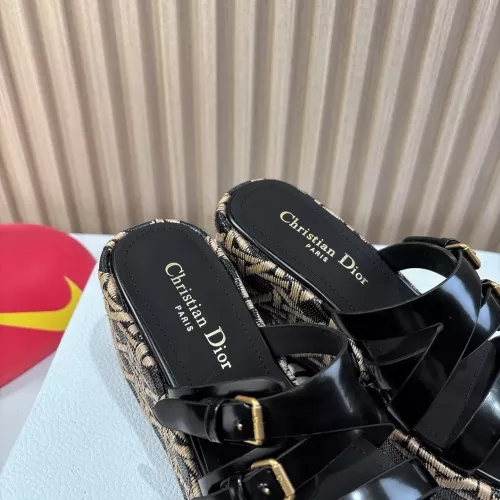 Replica Christian Dior Slippers For Women #1320160 $98.00 USD for Wholesale