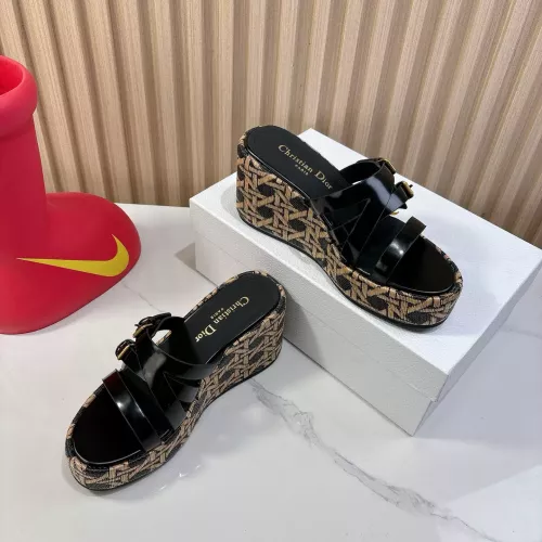 Replica Christian Dior Slippers For Women #1320160 $98.00 USD for Wholesale