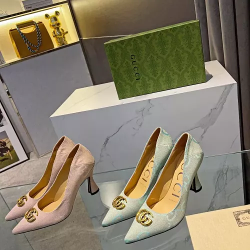 Replica Gucci High-Heeled Shoes For Women #1320198 $80.00 USD for Wholesale