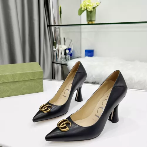 Gucci High-Heeled Shoes For Women #1320200 $80.00 USD, Wholesale Replica Gucci High-Heeled Shoes