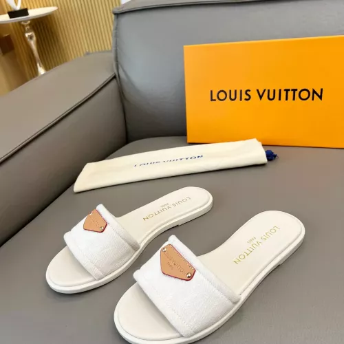 Louis Vuitton Slippers For Women #1320205 $80.00 USD, Wholesale Replica Louis Vuitton Slippers