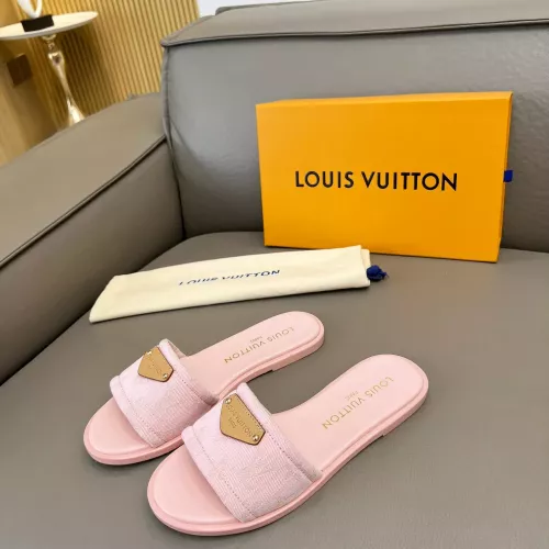 Louis Vuitton Slippers For Women #1320206 $80.00 USD, Wholesale Replica Louis Vuitton Slippers