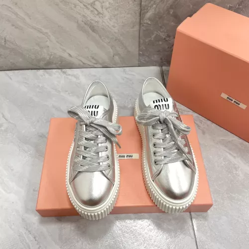Replica MIU MIU Casual Shoes For Women #1320217 $96.00 USD for Wholesale