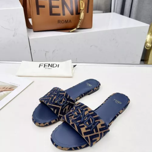 Fendi Slippers For Women #1320230 $82.00 USD, Wholesale Replica Fendi Slippers