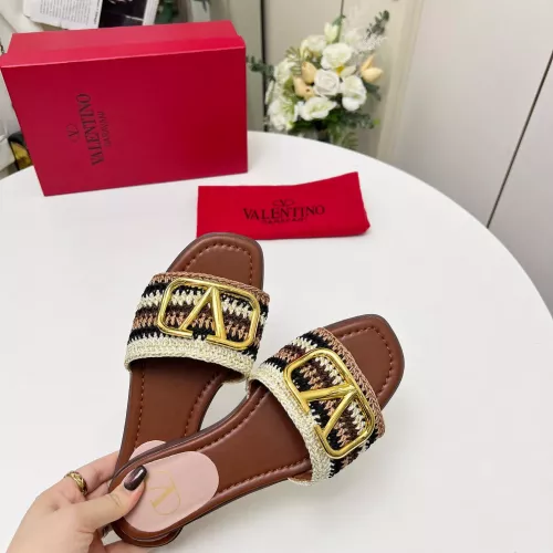 Replica Valentino Slippers For Women #1320233 $92.00 USD for Wholesale