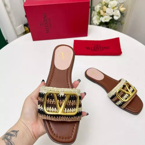 Replica Valentino Slippers For Women #1320233 $92.00 USD for Wholesale