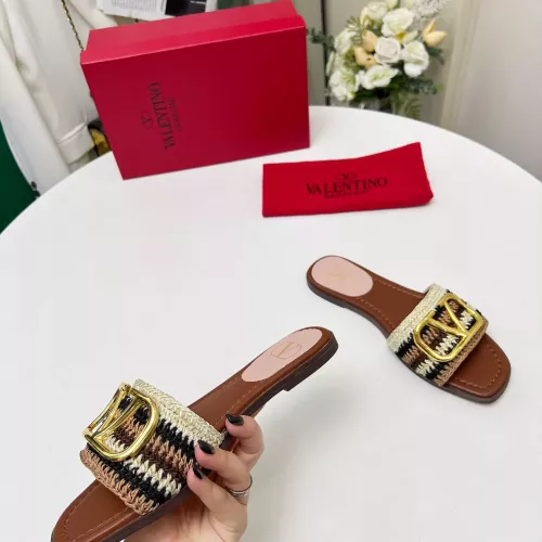 Replica Valentino Slippers For Women #1320233 $92.00 USD for Wholesale