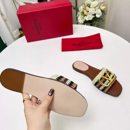 Replica Valentino Slippers For Women #1320233 $92.00 USD for Wholesale