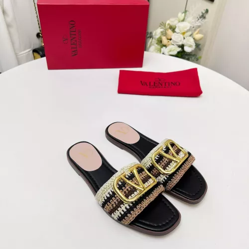 Replica Valentino Slippers For Women #1320235 $92.00 USD for Wholesale