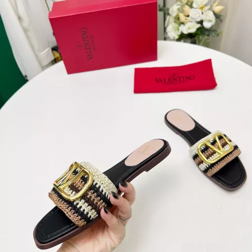Replica Valentino Slippers For Women #1320235 $92.00 USD for Wholesale