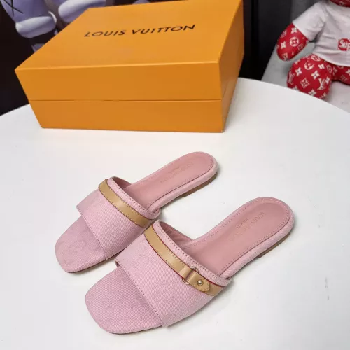 Louis Vuitton Slippers For Women #1320252 $76.00 USD, Wholesale Replica Louis Vuitton Slippers