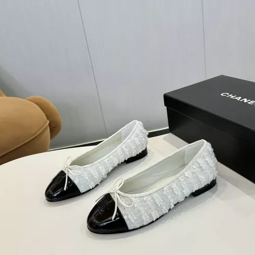 Chanel Flat Shoes For Women #1320282 $92.00 USD, Wholesale Replica Chanel Flat Shoes