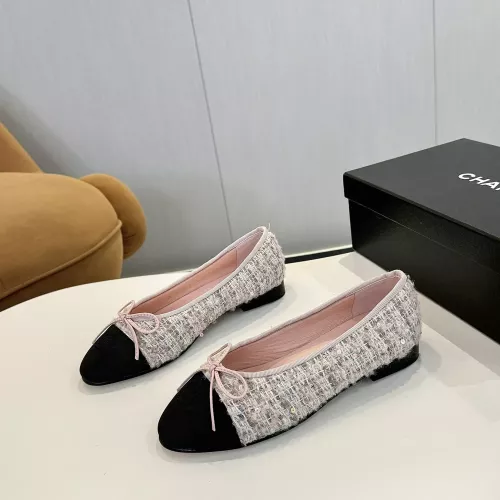 Chanel Flat Shoes For Women #1320283 $92.00 USD, Wholesale Replica Chanel Flat Shoes