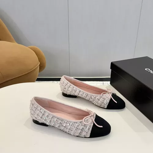 Replica Chanel Flat Shoes For Women #1320283 $92.00 USD for Wholesale