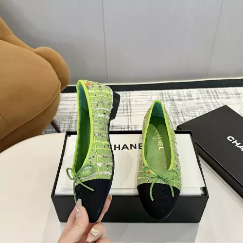 Replica Chanel Flat Shoes For Women #1320284 $92.00 USD for Wholesale