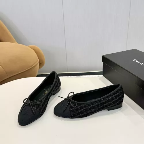 Chanel Flat Shoes For Women #1320285 $92.00 USD, Wholesale Replica Chanel Flat Shoes