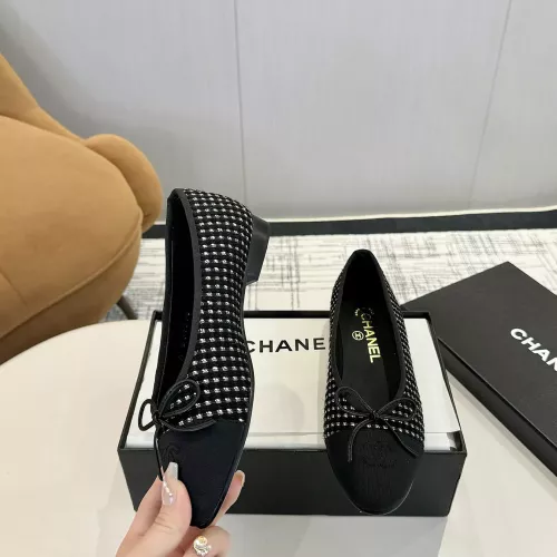 Replica Chanel Flat Shoes For Women #1320287 $92.00 USD for Wholesale