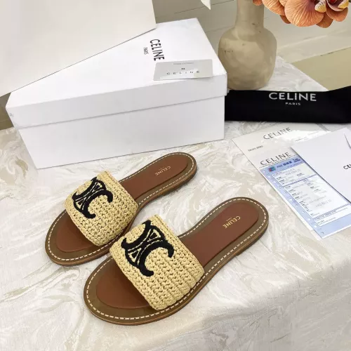 Celine Slippers For Women #1320294 $82.00 USD, Wholesale Replica Celine Slippers