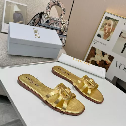 Replica Christian Dior Slippers For Women #1320296 $82.00 USD for Wholesale