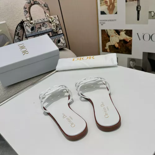 Replica Christian Dior Slippers For Women #1320297 $82.00 USD for Wholesale