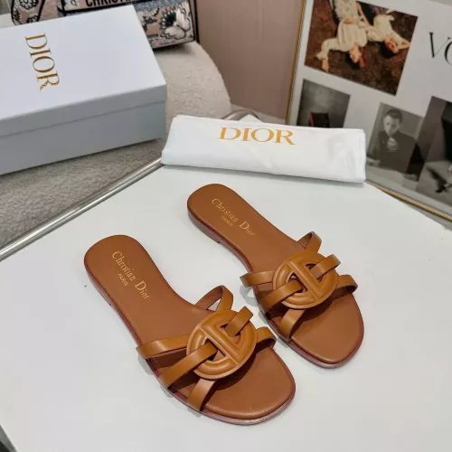 Christian Dior Slippers For Women #1320299 $82.00 USD, Wholesale Replica Christian Dior Slippers