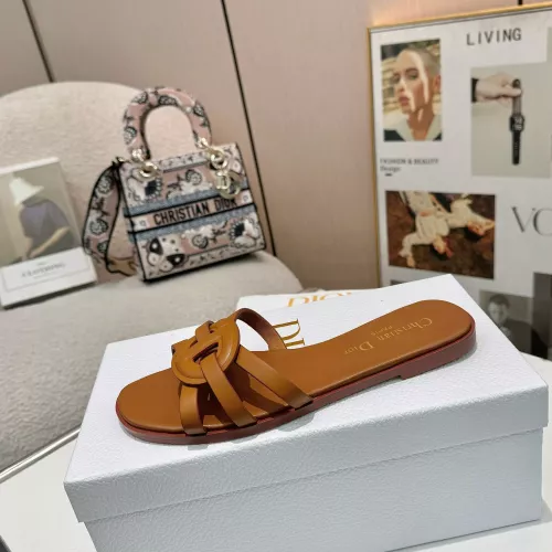 Replica Christian Dior Slippers For Women #1320299 $82.00 USD for Wholesale
