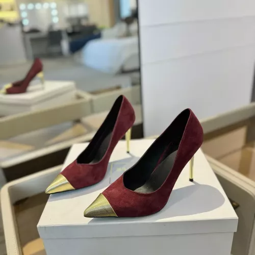 Balmain High-Heeled Shoes For Women #1320311 $115.00 USD, Wholesale Replica Balmain High-Heeled Shoes