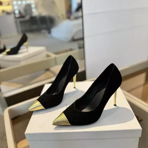 Balmain High-Heeled Shoes For Women #1320312 $115.00 USD, Wholesale Replica Balmain High-Heeled Shoes