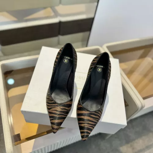 Replica Balmain High-Heeled Shoes For Women #1320317 $118.00 USD for Wholesale